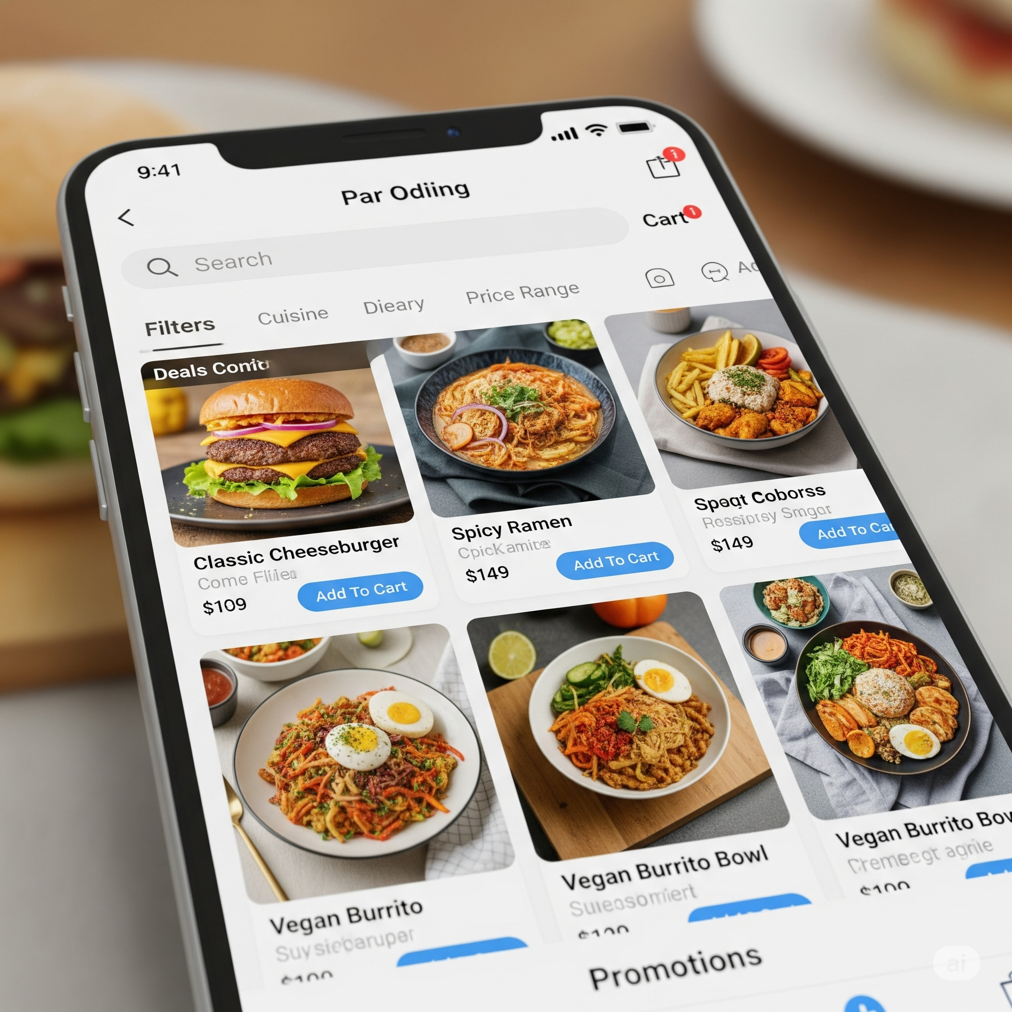 Customer App Screenshot